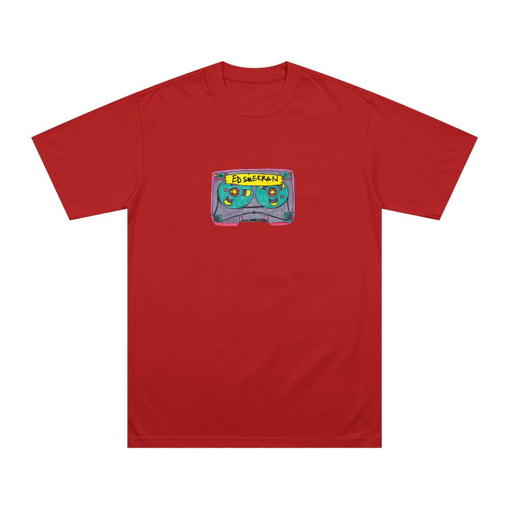 Summer Cotton Tees Ed Sheeran Play X KidSuper Cassette TShirts Pattern Print Roundneck Short Sleeve Unisex Street Hiphop Tops S
Summer Cotton Tees Ed Sheeran Play X KidSuper Cassette TShirts Pattern Print Roundneck Short Sleeve Unisex Street Hiphop Tops S