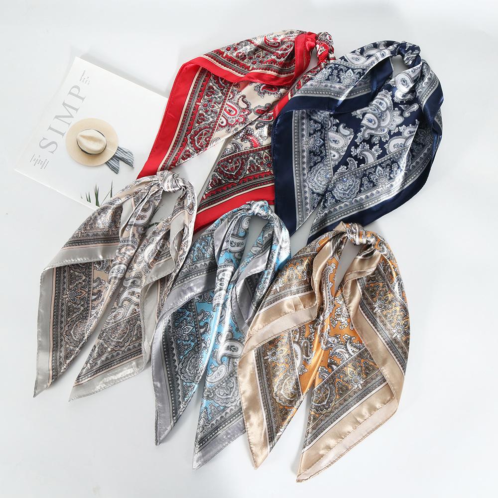 Professional Suit Silk Scarf 60Cm Satin Imitation Silk Small Square Scarf Retro Cashew Print Silk Scarf Women 60 * 60Cm (Amazon hot sale)
Professional Suit Silk Scarf 60Cm Satin Imitation Silk Small Square Scarf Retro Cashew Print Silk Scarf Women 60 * 60Cm (Amazon hot sale)