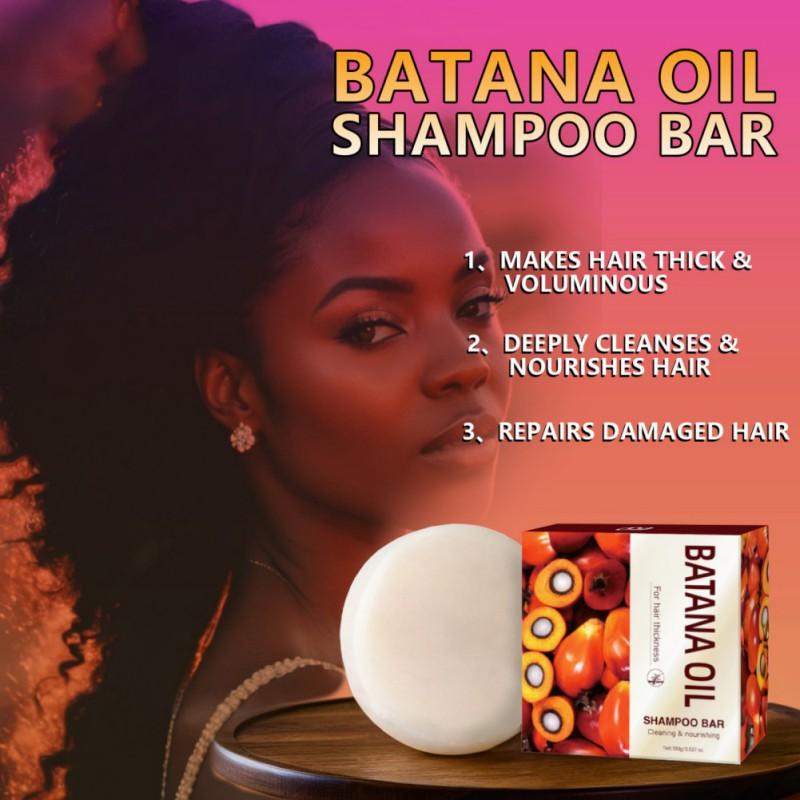 Batana Oil Shampoo Soap Solid Shampoo Bar Hair Cleaning and Care Effect 3-in-1 Soap 100g
Batana Oil Shampoo Soap Solid Shampoo Bar Hair Cleaning and Care Effect 3-in-1 Soap 100g