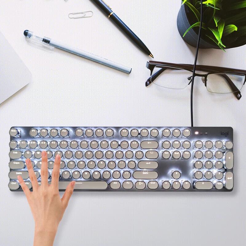 Logitech K845 Wired Mechanical Office Keyboard
Logitech K845 Wired Mechanical Office Keyboard