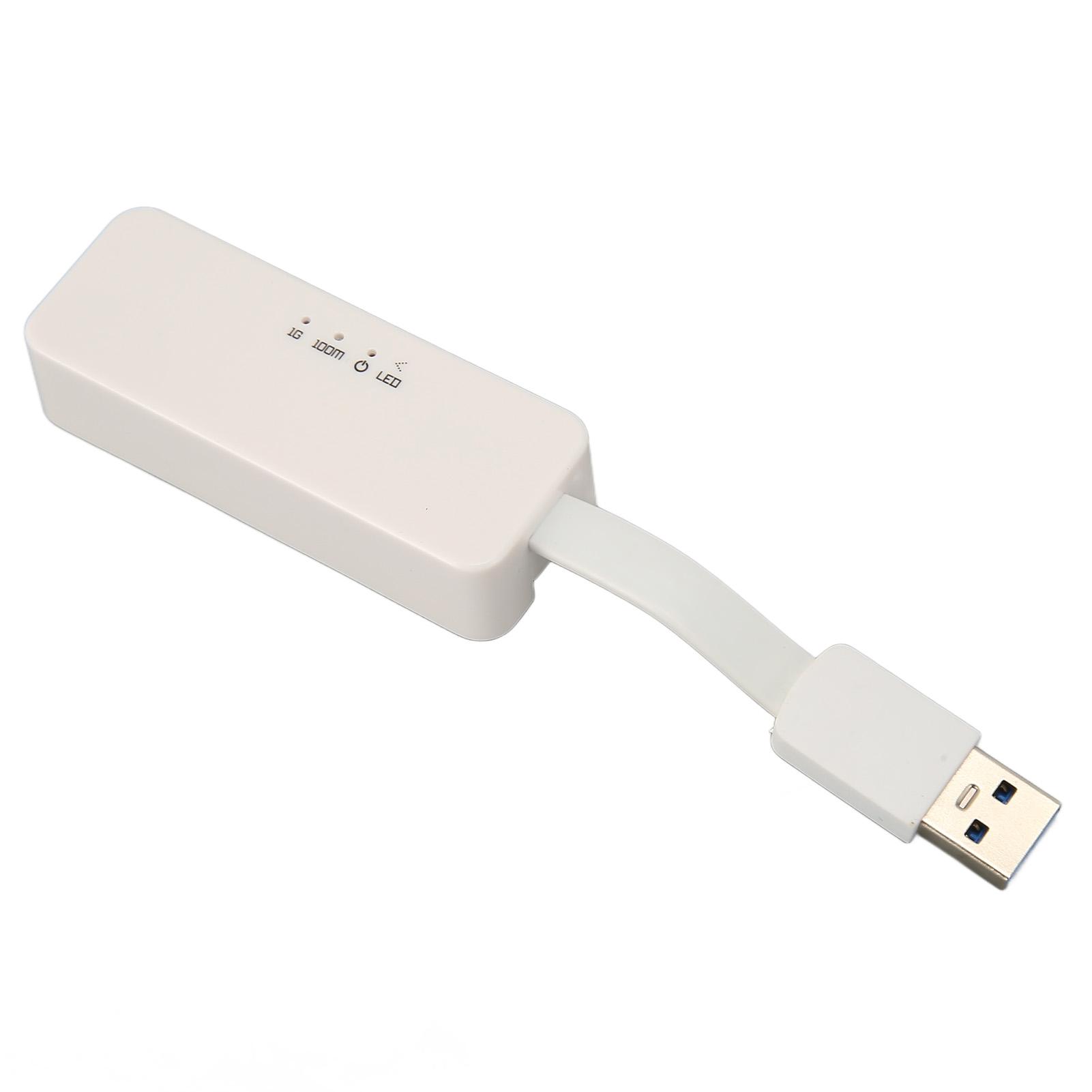 USB 3.0 to Gigabit Ethernet Adapter 101001000Mbps NIC Network Converter for Windows Laptop PCs
USB 3.0 to Gigabit Ethernet Adapter 101001000Mbps NIC Network Converter for Windows Laptop PCs