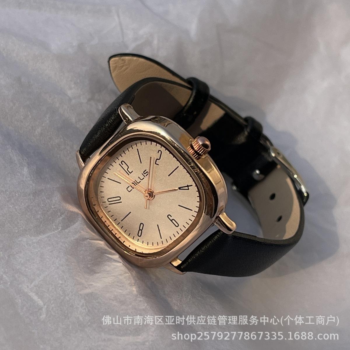 Retro Women S Quartz Watch Square Small Watch Women S Belt Watch Dropshipping Supply чорний
Retro Women S Quartz Watch Square Small Watch Women S Belt Watch Dropshipping Supply чорний