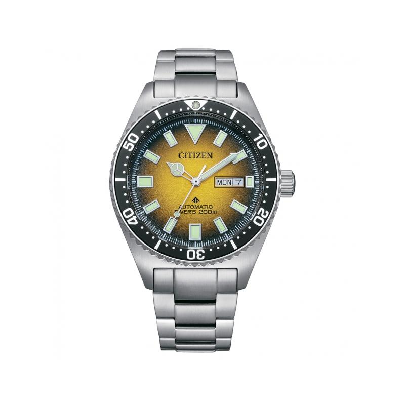 CITIZEN PROMASTER series 200 meters waterproof Automatic Steel Strap 41mm men s watch yellow dial NY012052X жовтий
CITIZEN PROMASTER series 200 meters waterproof Automatic Steel Strap 41mm men s watch yellow dial NY012052X жовтий