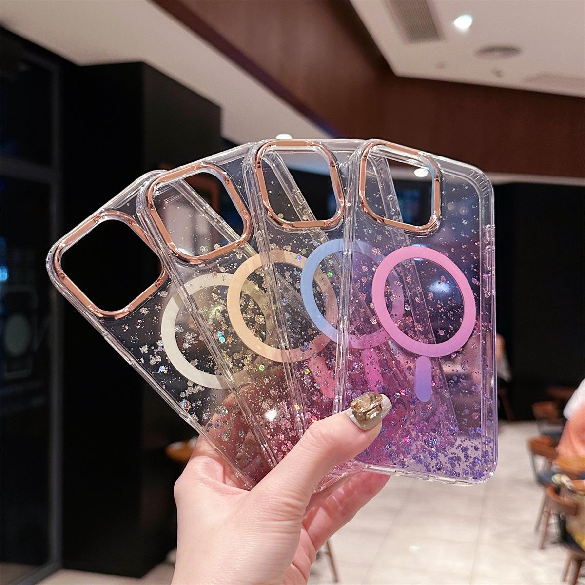 The Apple 16 Brilliant Magnetic Series Is Suitable for IPhone15promax with A Starry Sky Gradient Glitter 14 Full Package iPhone13Promax
The Apple 16 Brilliant Magnetic Series Is Suitable for IPhone15promax with A Starry Sky Gradient Glitter 14 Full Package iPhone13Promax
