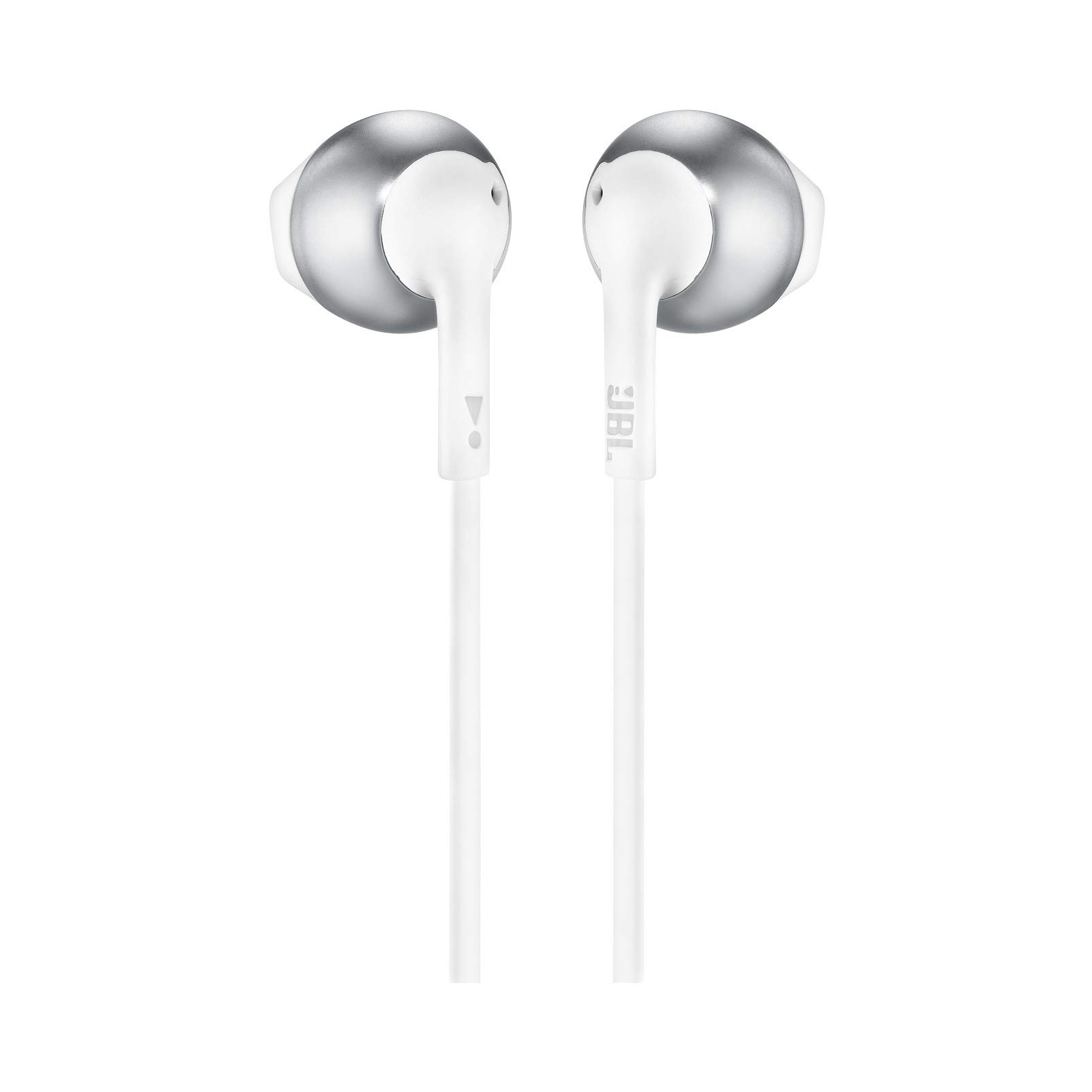 JBL TUNE 205 — внутриканальные наушники с однокнопочным пультом управления и микрофоном — хром
JBL TUNE 205 — внутриканальные наушники с однокнопочным пультом управления и микрофоном — хром