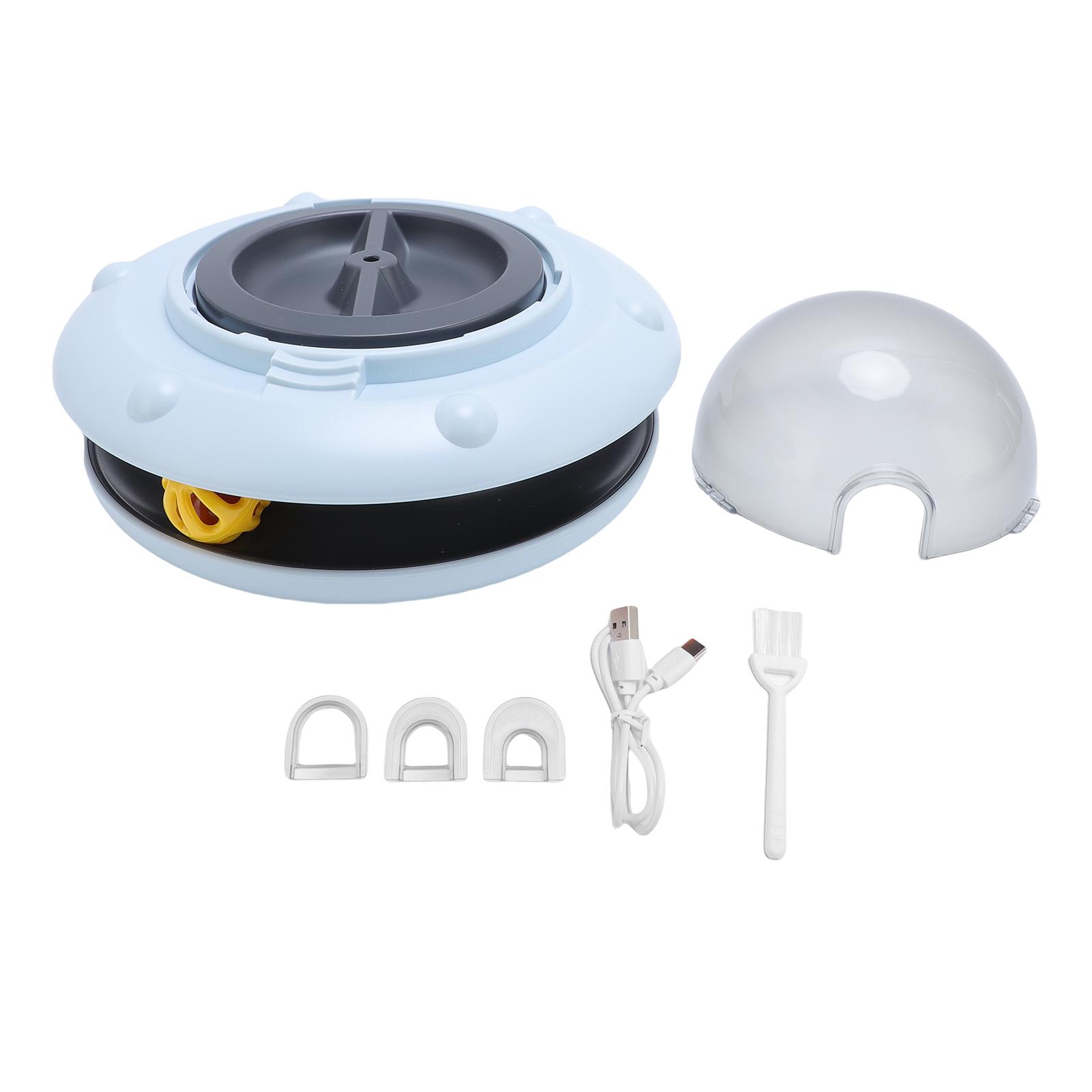 Electric Cat Interactive Feeder Toy with Bell Ball Smart Sensing Cat Treat Dispenser for Bored помаранчевий
Electric Cat Interactive Feeder Toy with Bell Ball Smart Sensing Cat Treat Dispenser for Bored помаранчевий
