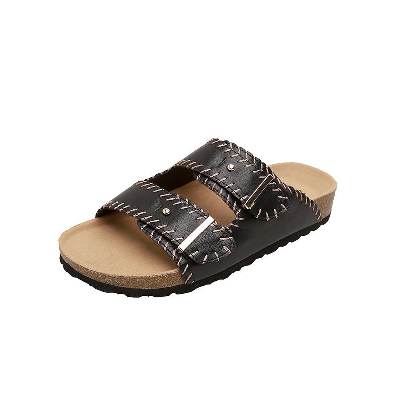 Коров яча шкіра ретро пряжка з високим відчуттям літнього носіння товстопідошвові шльопанці жіночі пляжні круті шльопанці 40
Коров яча шкіра ретро пряжка з високим відчуттям літнього носіння товстопідошвові шльопанці жіночі пляжні круті шльопанці 40