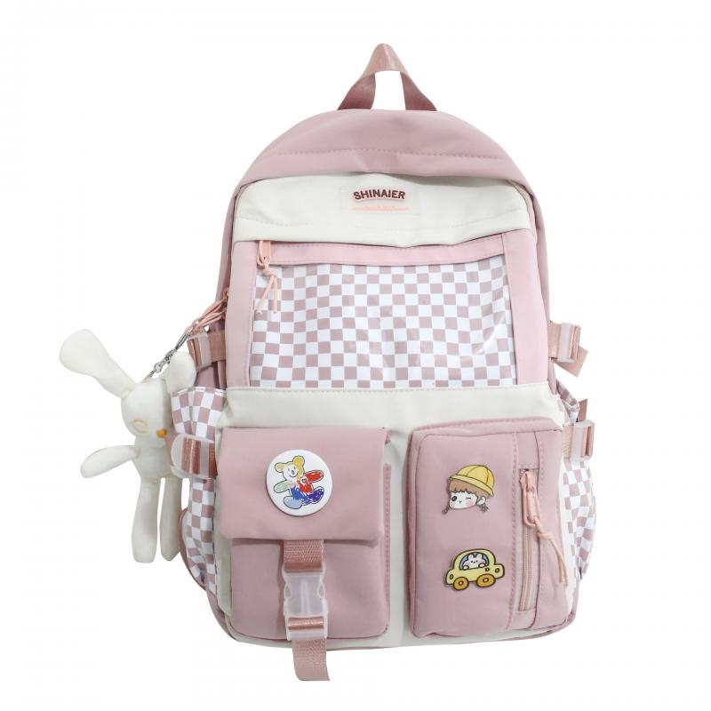 Шкільний рюкзак для молодшої школи. Жіночий рюкзак для студентів великої місткості рожевий
Шкільний рюкзак для молодшої школи. Жіночий рюкзак для студентів великої місткості рожевий