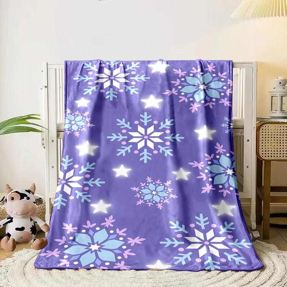 Snowflakes and stars on a purple background with pastel accents. for all seasons blanket lunch break throw gift 80cm x 120cm
Snowflakes and stars on a purple background with pastel accents. for all seasons blanket lunch break throw gift 80cm x 120cm