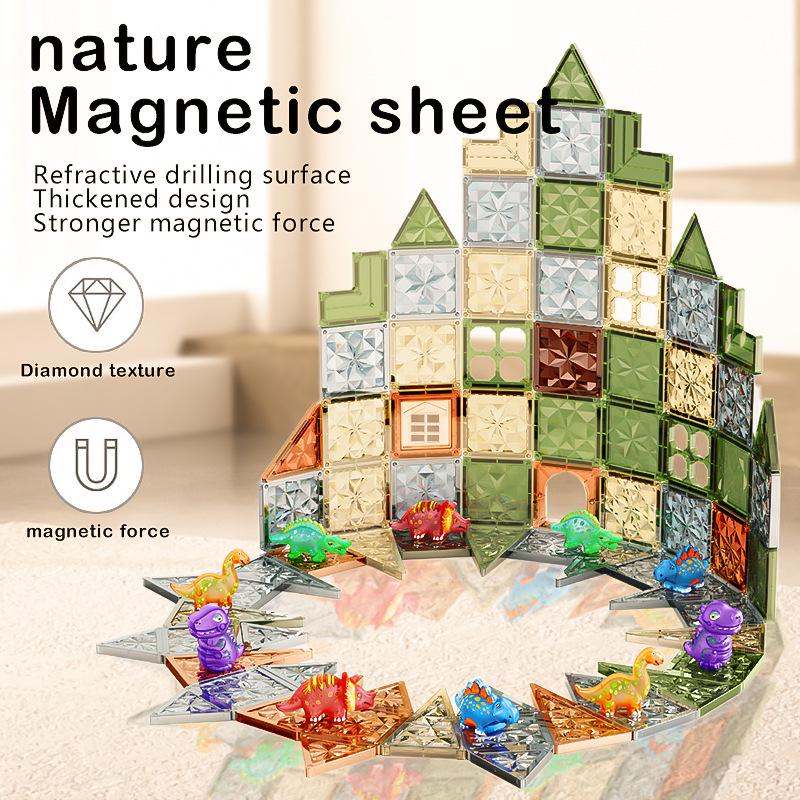 Cross-border Kids Morandi Magnetic Building Blocks – Early Education DIY Stained Glass Toys
Cross-border Kids Morandi Magnetic Building Blocks – Early Education DIY Stained Glass Toys