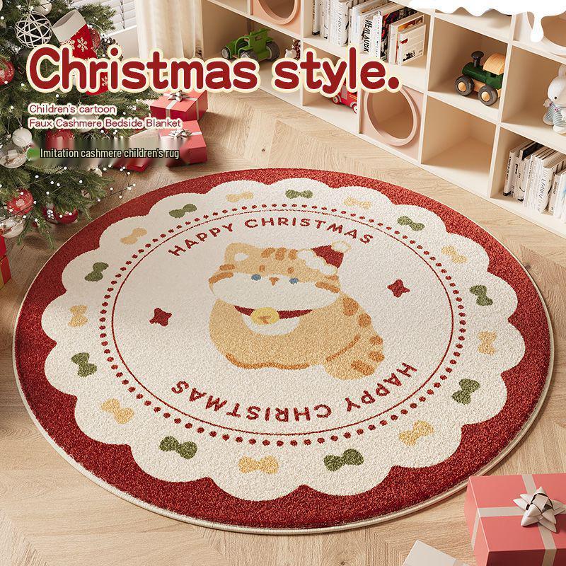 Festive Cartoon Cat Christmas Tree Round Floor Mat 60*60cm
Festive Cartoon Cat Christmas Tree Round Floor Mat 60*60cm