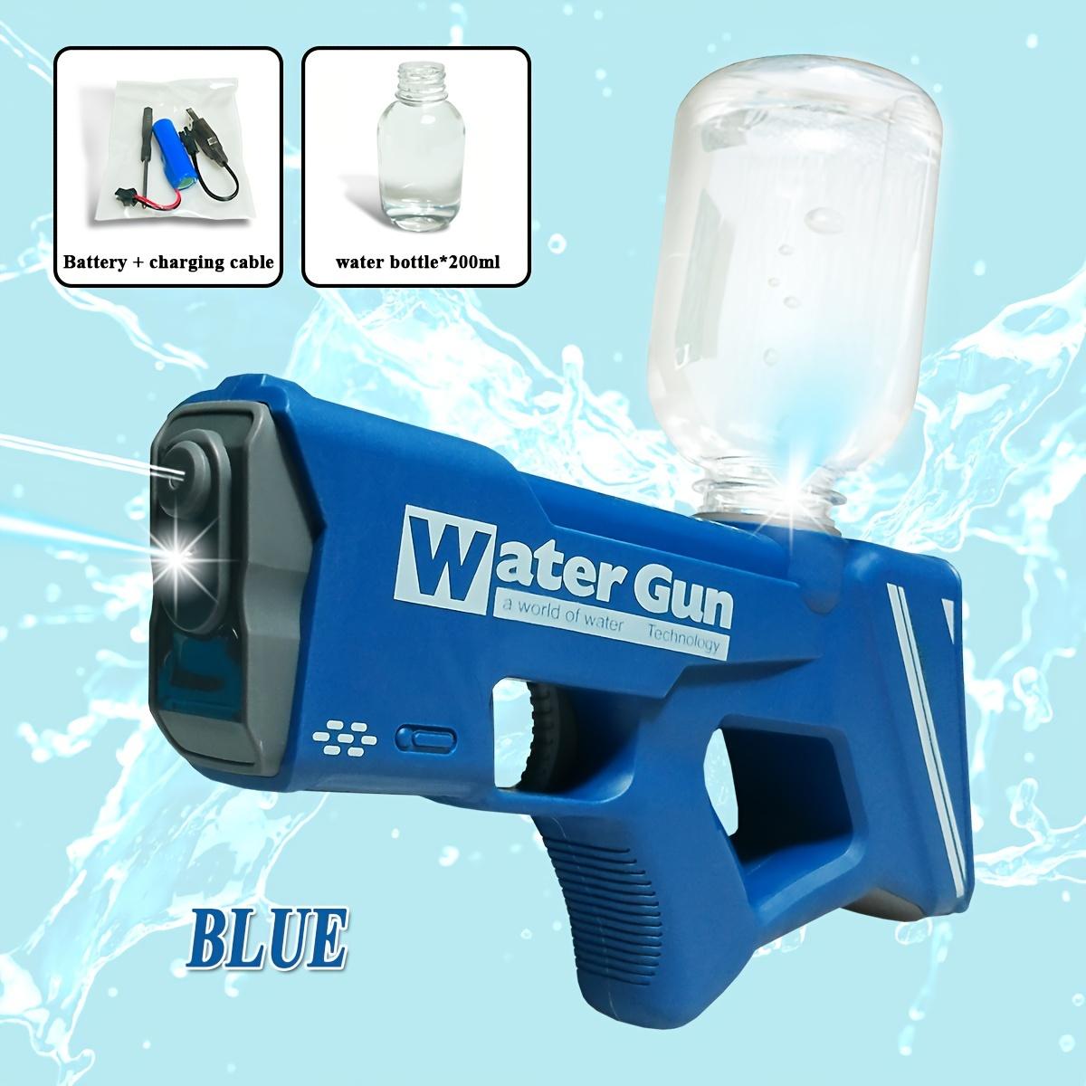Электрический игрушечный водяной пистолет, перезаряжаемый автоматический водяной пистолет с резервуаром емкостью 200 куб. см, летние водные бластеры для вечеринок у бассейна и пляжа для мальчиков и девочек синий
Электрический игрушечный водяной пистолет, перезаряжаемый автоматический водяной пистолет с резервуаром емкостью 200 куб. см, летние водные бластеры для вечеринок у бассейна и пляжа для мальчиков и девочек синий