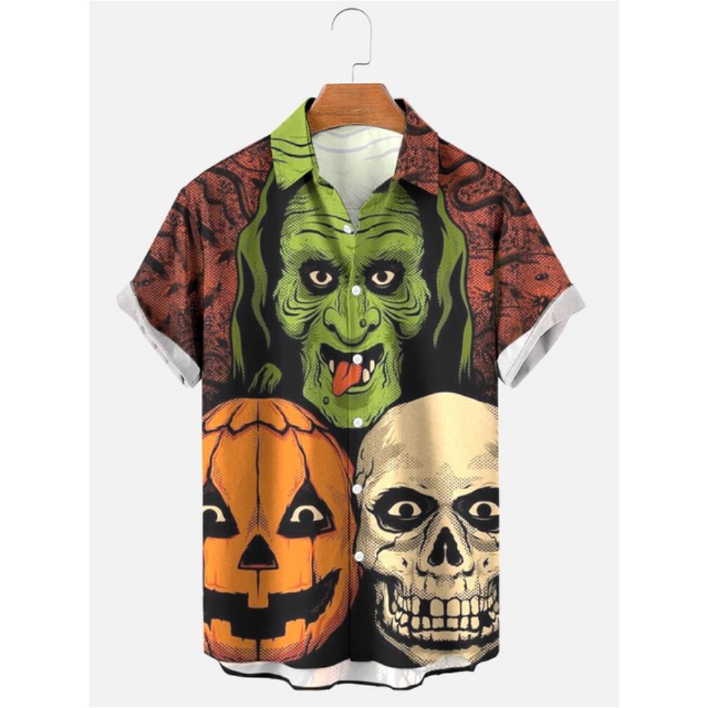 Fashion Casual Holiday Beach Shirt 3D Gothic Devil Pattern T-shirt Retro Short Sleeve Street Vacation Outdoor Men s and Women s Shirt S
Fashion Casual Holiday Beach Shirt 3D Gothic Devil Pattern T-shirt Retro Short Sleeve Street Vacation Outdoor Men s and Women s Shirt S