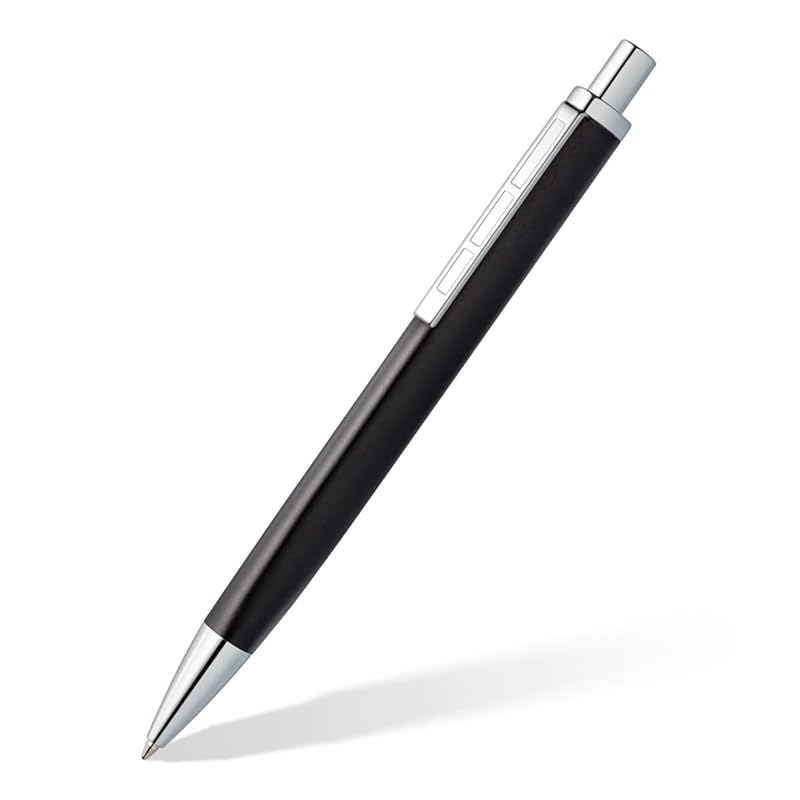 Staedtler Triplus 444 M09-3 retractable ballpoint pen M color: Antique anthracite, premium quality metal casing, ergonomic triangle shape, large size
Staedtler Triplus 444 M09-3 retractable ballpoint pen M color: Antique anthracite, premium quality metal casing, ergonomic triangle shape, large size
