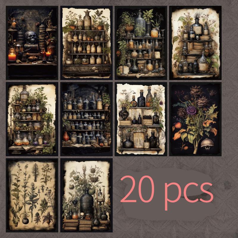 20 pcs Vintage castle building DIY Scrapbooking Decorative background paper for handmade Junk Journal Craft paper
20 pcs Vintage castle building DIY Scrapbooking Decorative background paper for handmade Junk Journal Craft paper