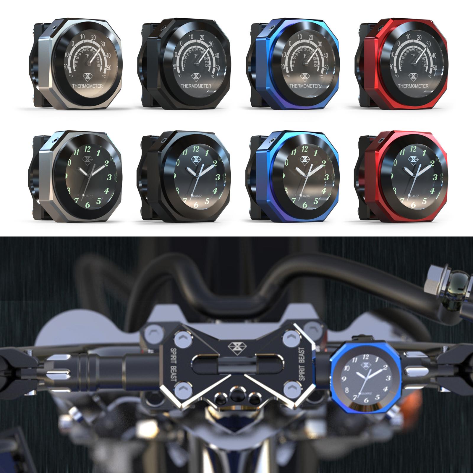 Stylish Motorcycle Clock/Thermometer Functional Design Multifunctional Motorcycle Clock/Temperature Display Meter
Stylish Motorcycle Clock/Thermometer Functional Design Multifunctional Motorcycle Clock/Temperature Display Meter