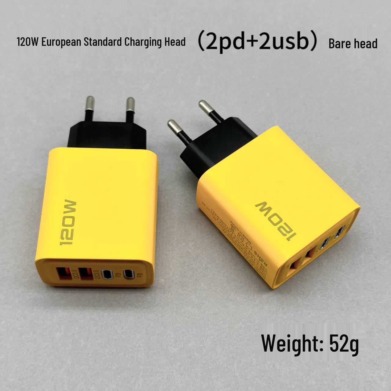 PD120W Багатопортовий Швидкий Зарядний Пристрій Подвійний Type-C та USB - Стандарт ЄС/США Unboxed Head Bulk (50 pcs)
PD120W Багатопортовий Швидкий Зарядний Пристрій Подвійний Type-C та USB - Стандарт ЄС/США Unboxed Head Bulk (50 pcs)