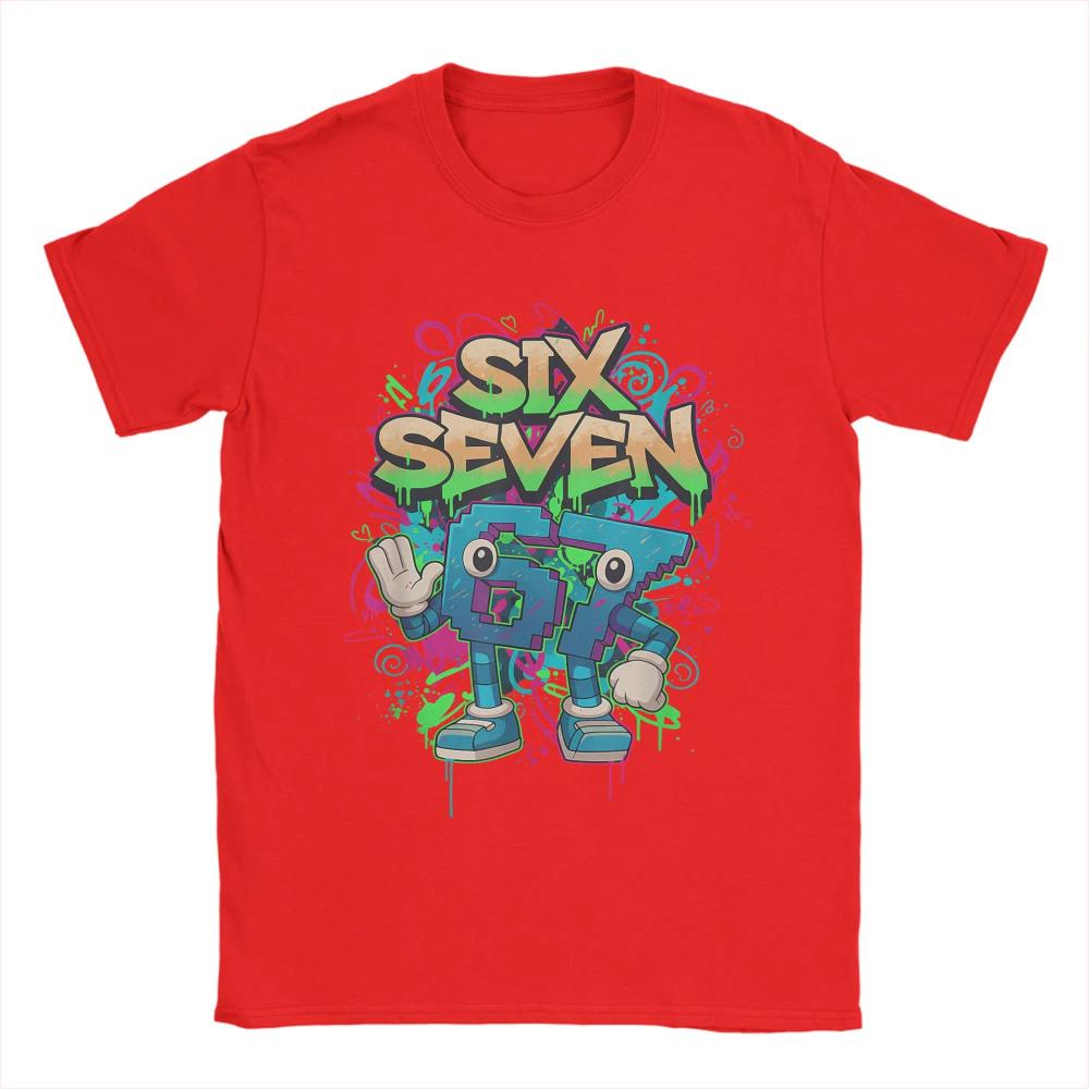 Meme 67 Six Seven Funny Humor Italian Brainrot T-Shirts Men Awesome Cotton T-Shirts Summer O Neck Tee Shirt Tops 3XL
Meme 67 Six Seven Funny Humor Italian Brainrot T-Shirts Men Awesome Cotton T-Shirts Summer O Neck Tee Shirt Tops 3XL