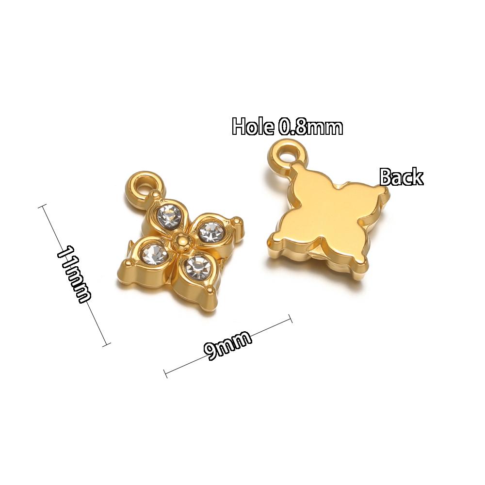 5Pcs Stainless Steel Zircon Little Moon Star Charms for DIY Jewelry Findings Children Necklace Bracelet Kids Earrings Making
5Pcs Stainless Steel Zircon Little Moon Star Charms for DIY Jewelry Findings Children Necklace Bracelet Kids Earrings Making