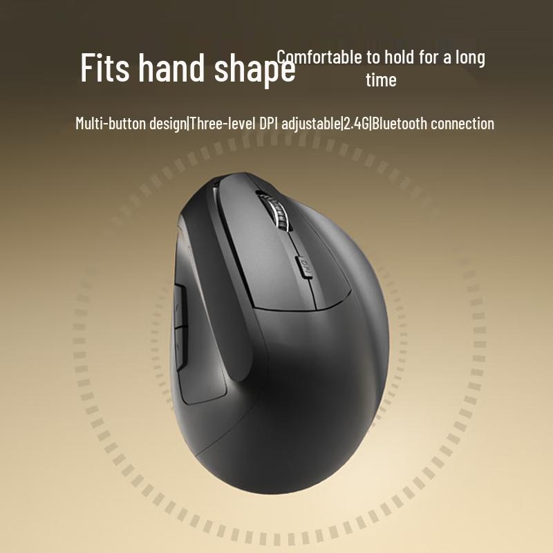 OLOEY Ergonomic Dual-Mode Wireless Gaming Mouse
OLOEY Ergonomic Dual-Mode Wireless Gaming Mouse