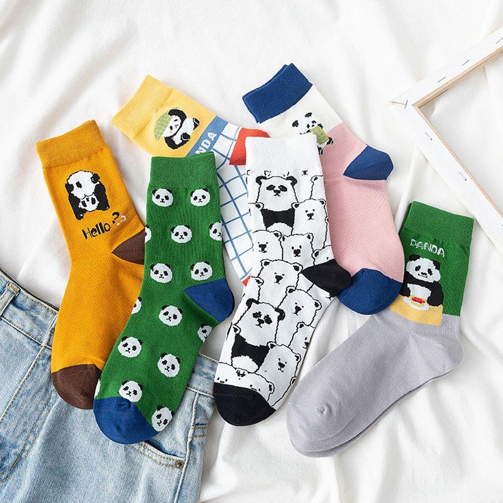 Girl Streetwear Female Absorb Sweat Crew Socks Women Cotton Socks Cute Panda Socks Mid-tube Socks
Girl Streetwear Female Absorb Sweat Crew Socks Women Cotton Socks Cute Panda Socks Mid-tube Socks