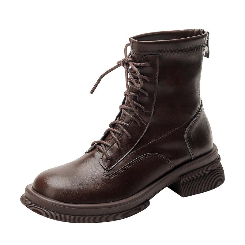 Осенние и зимние женские одинарные ботинки в британском стиле, полусапоги из бархата с толстой подошвой и толстым каблуком, короткие ботинки со шнуровкой 40
Осенние и зимние женские одинарные ботинки в британском стиле, полусапоги из бархата с толстой подошвой и толстым каблуком, короткие ботинки со шнуровкой 40