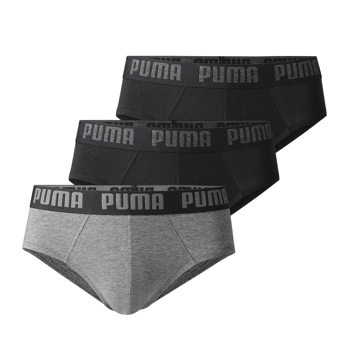 Puma Letter Logo Comfortable Triangle Underwear 3-Pack Men Underwear Black Gray 701226938-001 XXL
Puma Letter Logo Comfortable Triangle Underwear 3-Pack Men Underwear Black Gray 701226938-001 XXL