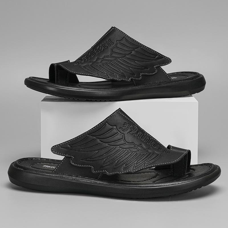 Slippers men s 2025 new summer men s outer wear niche design casual breathable seaside soft bottom beach cover toe drag 40
Slippers men s 2025 new summer men s outer wear niche design casual breathable seaside soft bottom beach cover toe drag 40