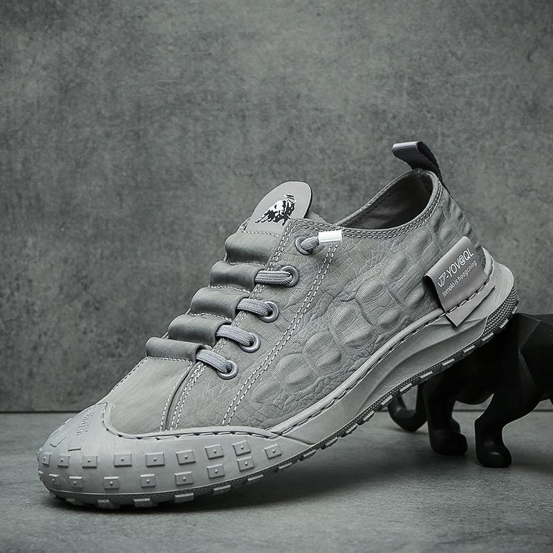 Fashion Men s Sports Casual Shoes Crocodile Pattern Breathable Walking Shoes Travel Shoes 44 серый
Fashion Men s Sports Casual Shoes Crocodile Pattern Breathable Walking Shoes Travel Shoes 44 серый