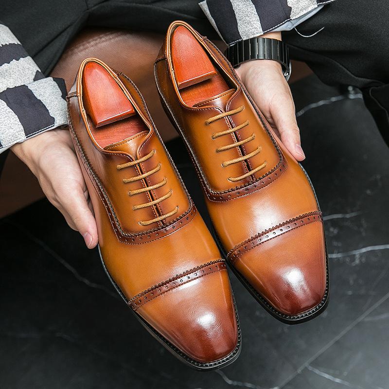 Mens Brogue Shoes Genuine Leather Oxford Shoes For Men 2024 Dress Shoes Wedding Shoes Laces up Leather Formal Shoes Size 38-46 US6 (EU38) чёрный
Mens Brogue Shoes Genuine Leather Oxford Shoes For Men 2024 Dress Shoes Wedding Shoes Laces up Leather Formal Shoes Size 38-46 US6 (EU38) чёрный
