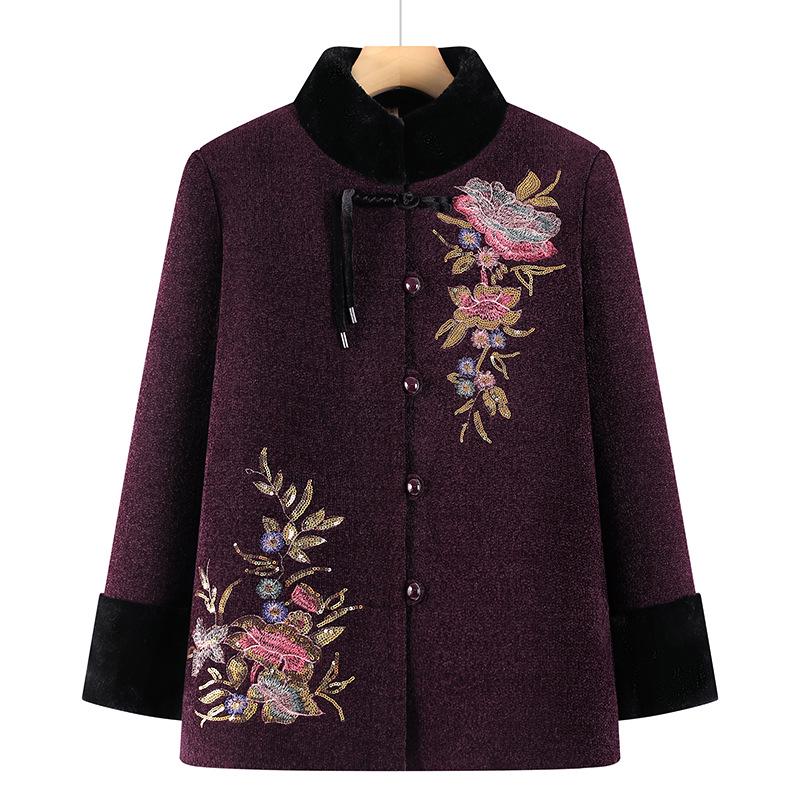 Elderly Women s Winter Fashion: Fleece-Lined Thick Coat, Warm Chinese-Style Cotton Jacket 4XL фиолетовый
Elderly Women s Winter Fashion: Fleece-Lined Thick Coat, Warm Chinese-Style Cotton Jacket 4XL фиолетовый