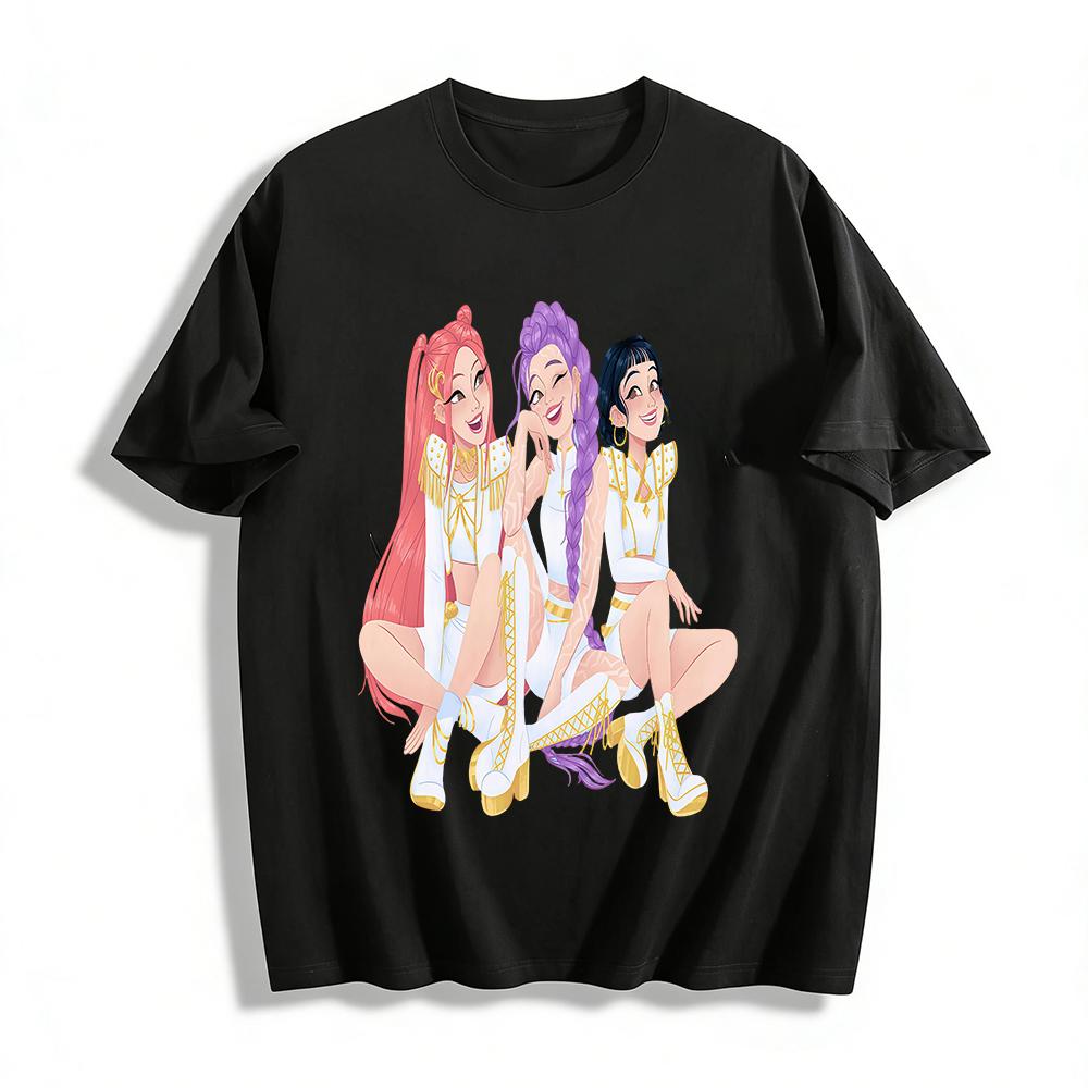 K-pop Girl Group Print Crop Top Trendy Cool Sweet Style Short Navel-exposed Top For Daily Stage Wear Pure cotton T-shirt XXS
K-pop Girl Group Print Crop Top Trendy Cool Sweet Style Short Navel-exposed Top For Daily Stage Wear Pure cotton T-shirt XXS