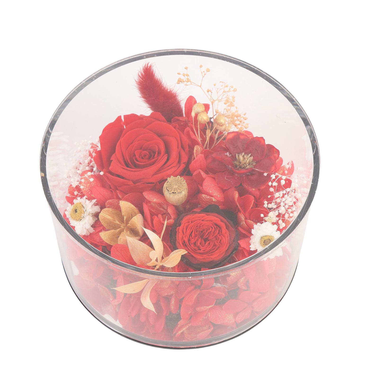 Immortal Flower Decoration Acrylic Cover Flower Home Decor for Festival Wedding
Immortal Flower Decoration Acrylic Cover Flower Home Decor for Festival Wedding