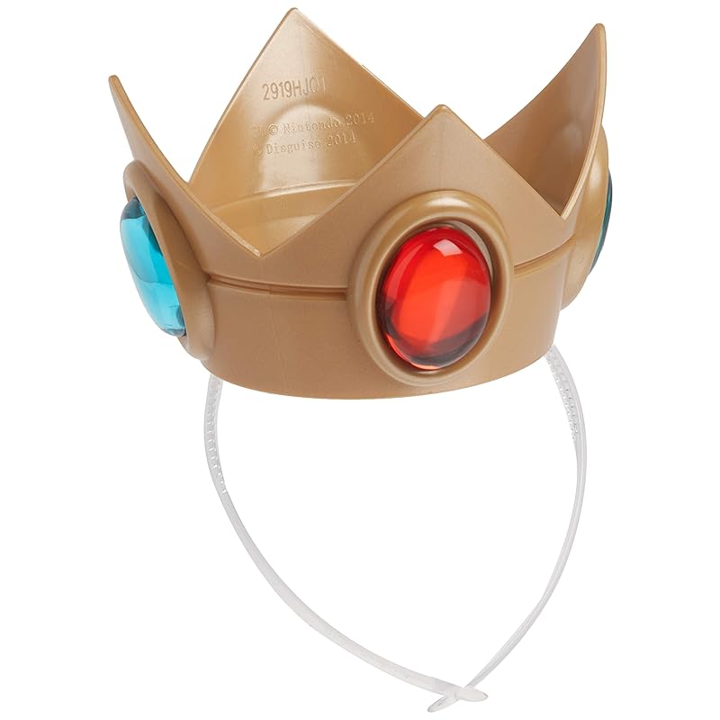 Super Mario Brothers Princess Peach Crown & Amulet Super Mario Bros. Princess Peach Crown & Amulet Halloween Christmas One-Size
Super Mario Brothers Princess Peach Crown & Amulet Super Mario Bros. Princess Peach Crown & Amulet Halloween Christmas One-Size