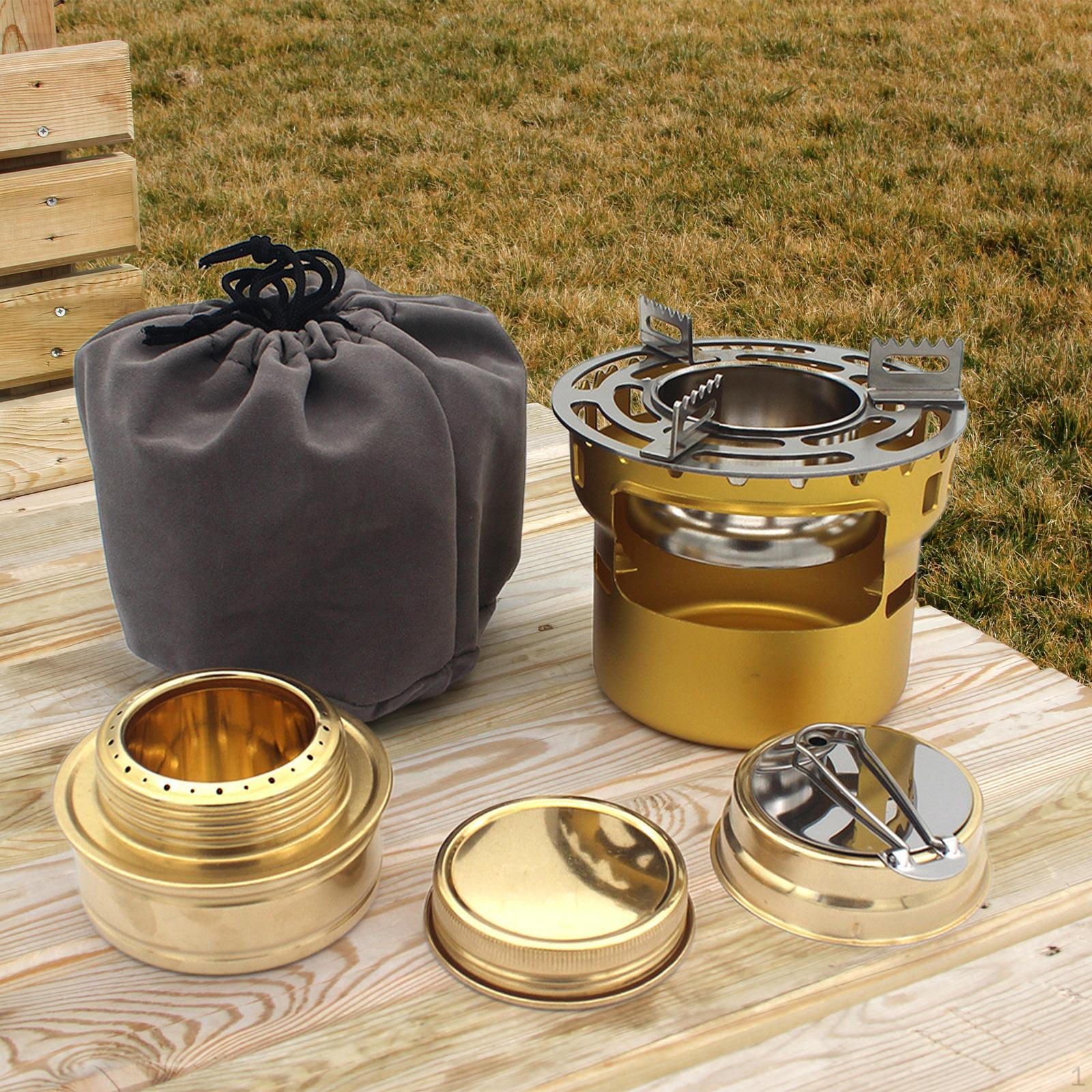 Спиртова плита, піч, металевий пальник, дух для кемпінгу для походів на пікнік золотий
Спиртова плита, піч, металевий пальник, дух для кемпінгу для походів на пікнік золотий