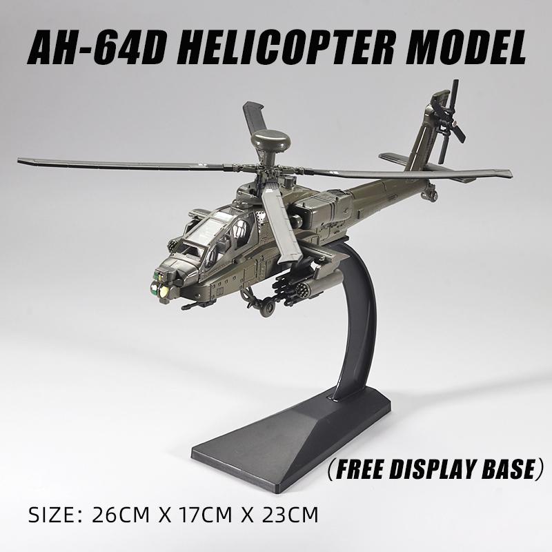 1:64 Scale American Fighter AH-64D Helicopter Flying Airplane Diecast Toy Model Simulation Light Static Ornaments Toy For Kids
1:64 Scale American Fighter AH-64D Helicopter Flying Airplane Diecast Toy Model Simulation Light Static Ornaments Toy For Kids