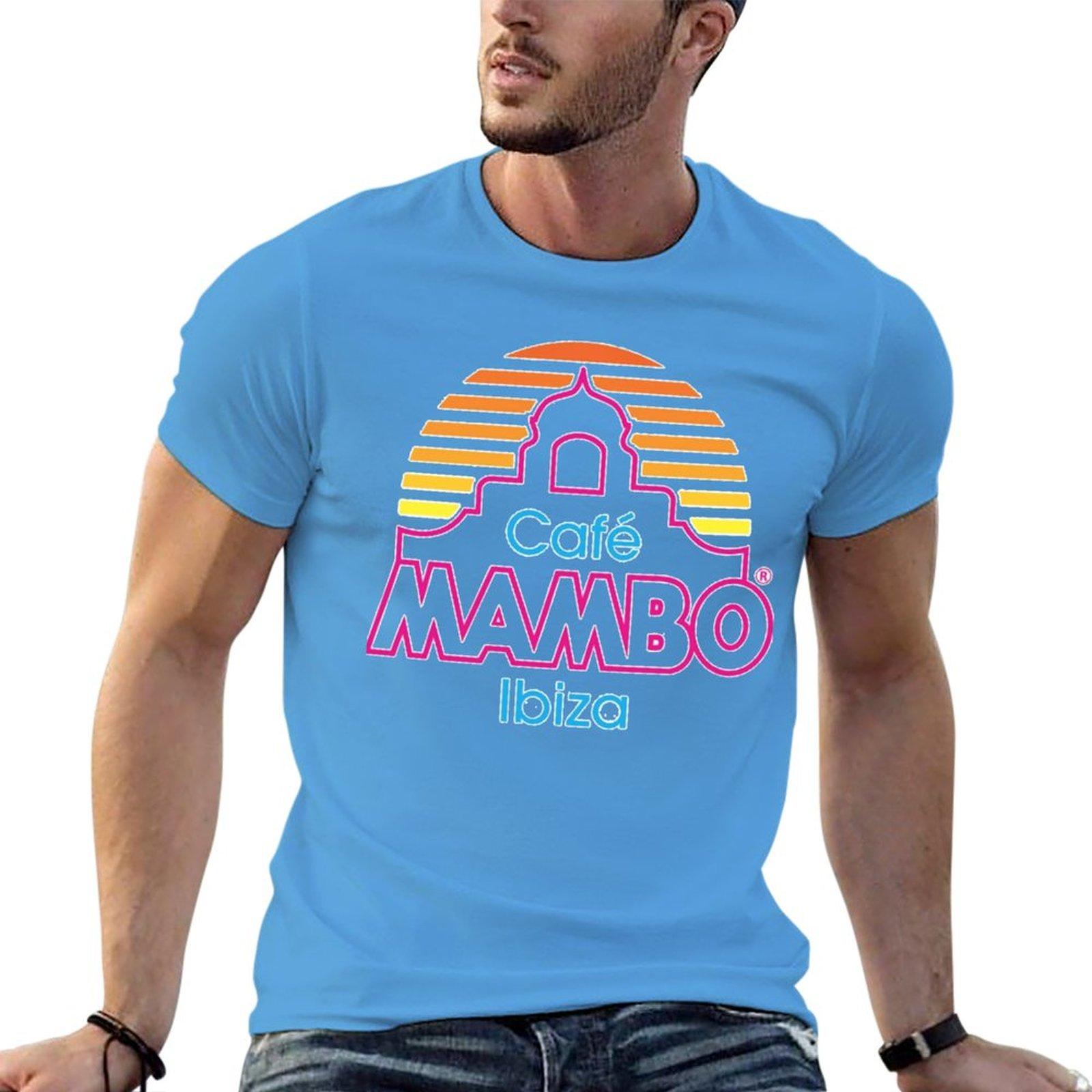 New Cafe Mambo Ibiza T-Shirt T-Shirt hippie clothes quick drying shirt tops animal print shirt for boys clothes for men S
New Cafe Mambo Ibiza T-Shirt T-Shirt hippie clothes quick drying shirt tops animal print shirt for boys clothes for men S