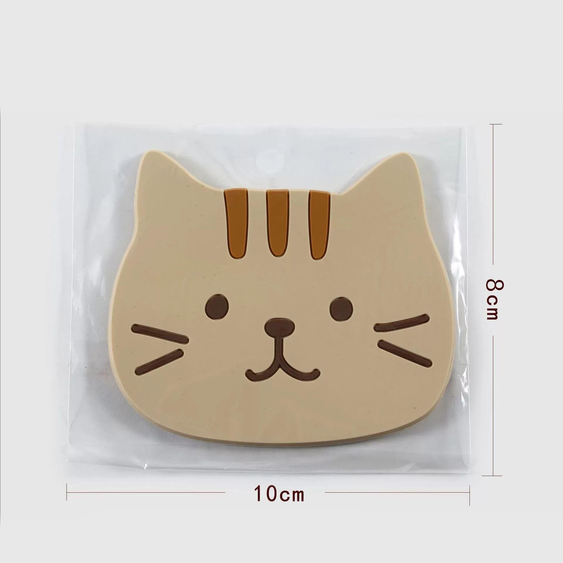 Нескользящий силиконовый коврик в форме кошки, держатель для кофе, чая, напитков, мультяшная подставка для горячих напитков, кухонная изолированная подставка, аксессуары 10x8cm
Нескользящий силиконовый коврик в форме кошки, держатель для кофе, чая, напитков, мультяшная подставка для горячих напитков, кухонная изолированная подставка, аксессуары 10x8cm
