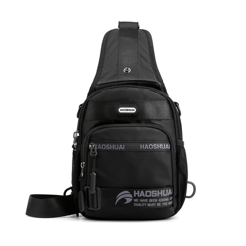 Men s Multifunctional Breast Bag Trend Shoulder Crossbody Bag Waterproof Nylon Cloth Lightweight Backpack one size чорний
Men s Multifunctional Breast Bag Trend Shoulder Crossbody Bag Waterproof Nylon Cloth Lightweight Backpack one size чорний