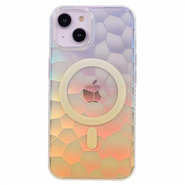 MP Series For iPhone 15 Case Gradient TPU+Acrylic Back Phone Cover Compatible with MagSafe
MP Series For iPhone 15 Case Gradient TPU+Acrylic Back Phone Cover Compatible with MagSafe