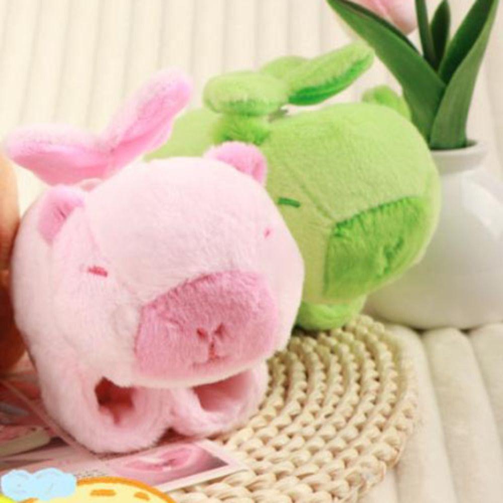 With Wings Plush Doll Slap Bracelet Wings Trembling Capybara Plush Wrist Band Christmas Toy зелений
With Wings Plush Doll Slap Bracelet Wings Trembling Capybara Plush Wrist Band Christmas Toy зелений