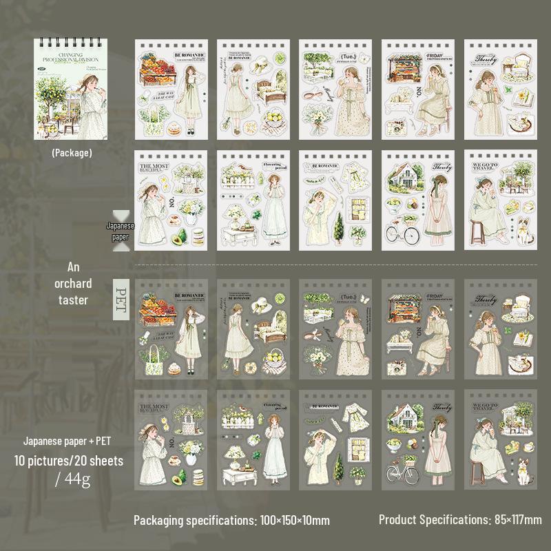 Retro Scenery Collage Sticker Book
Retro Scenery Collage Sticker Book