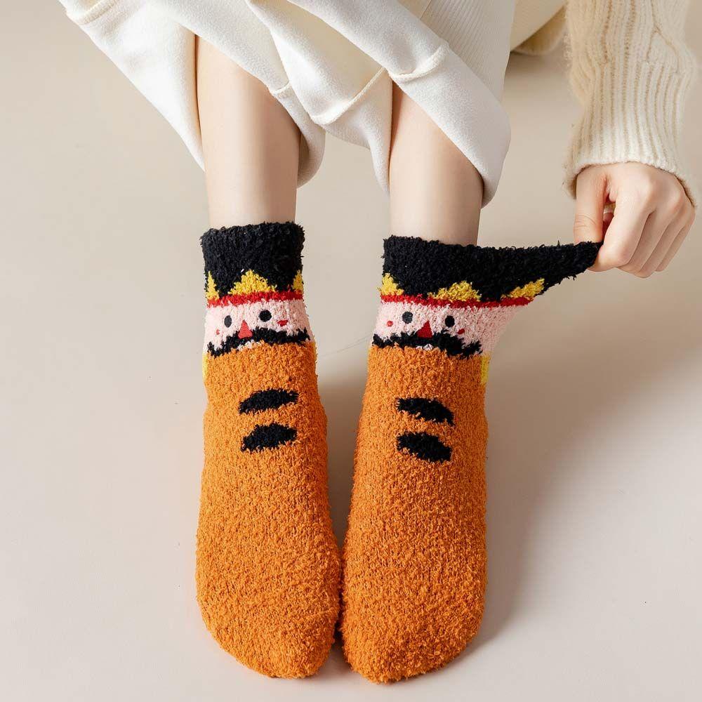 Snowman Plush Santa Claus Elk Cute Floor Socks Coral Fleece Socks Female Hosiery Mid-tube Socks оранжевый
Snowman Plush Santa Claus Elk Cute Floor Socks Coral Fleece Socks Female Hosiery Mid-tube Socks оранжевый