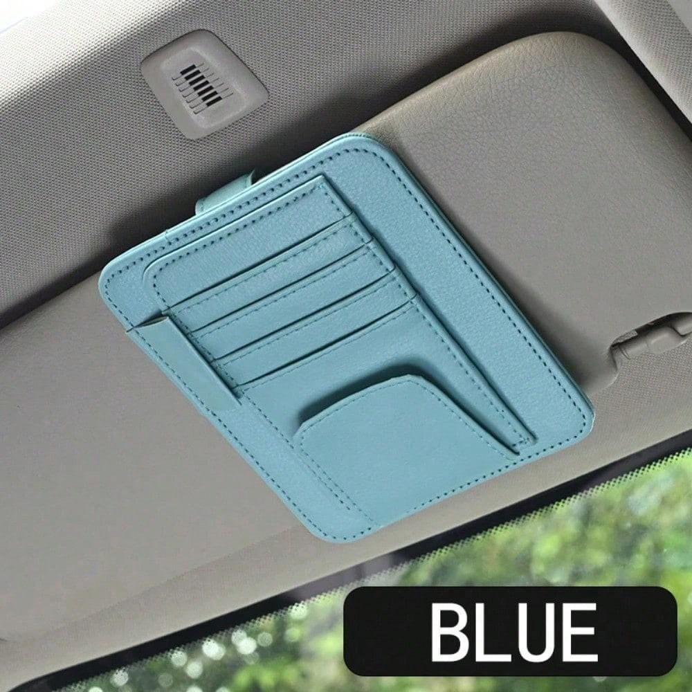 Автомобильный солнцезащитный козырек-органайзер с несколькими карманами для хранения визитных карточек, держатель для солнцезащитных очков, аксессуары для козырька, автоинтерьер
Автомобильный солнцезащитный козырек-органайзер с несколькими карманами для хранения визитных карточек, держатель для солнцезащитных очков, аксессуары для козырька, автоинтерьер