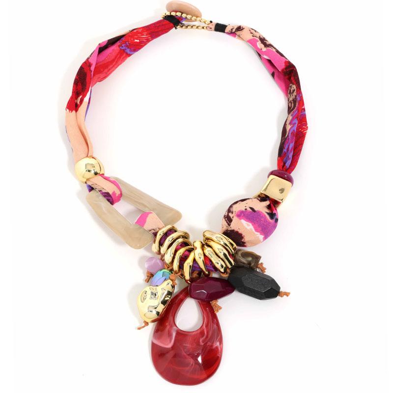 Statement Contrast Geometric Necklace Handmade for Women Trendy Wedding Party Jewelry
Statement Contrast Geometric Necklace Handmade for Women Trendy Wedding Party Jewelry