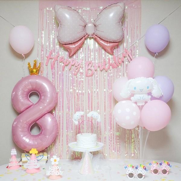 Yeonji Market Cinnamoroll Sanrio набор для вечеринки с воздушными шарами на день рождения, полный розовый комплект (розовый номер 8) Корейские популярные игрушки
Yeonji Market Cinnamoroll Sanrio набор для вечеринки с воздушными шарами на день рождения, полный розовый комплект (розовый номер 8) Корейские популярные игрушки