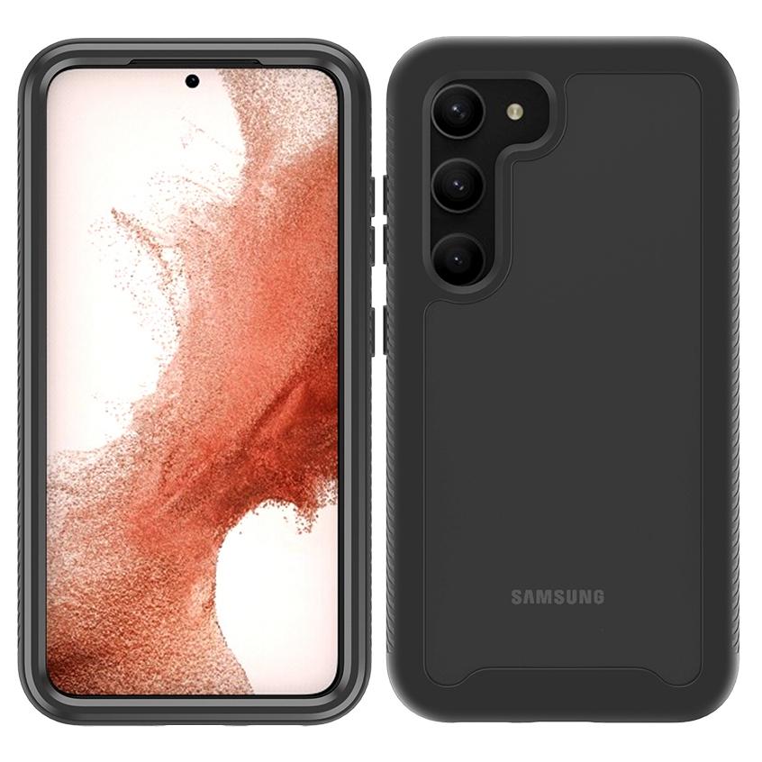 For Samsung Galaxy S23+ 3-in-1 PC+TPU+PET Screen Protector Phone Case Full Protection Drop-proof Cover Black
For Samsung Galaxy S23+ 3-in-1 PC+TPU+PET Screen Protector Phone Case Full Protection Drop-proof Cover Black