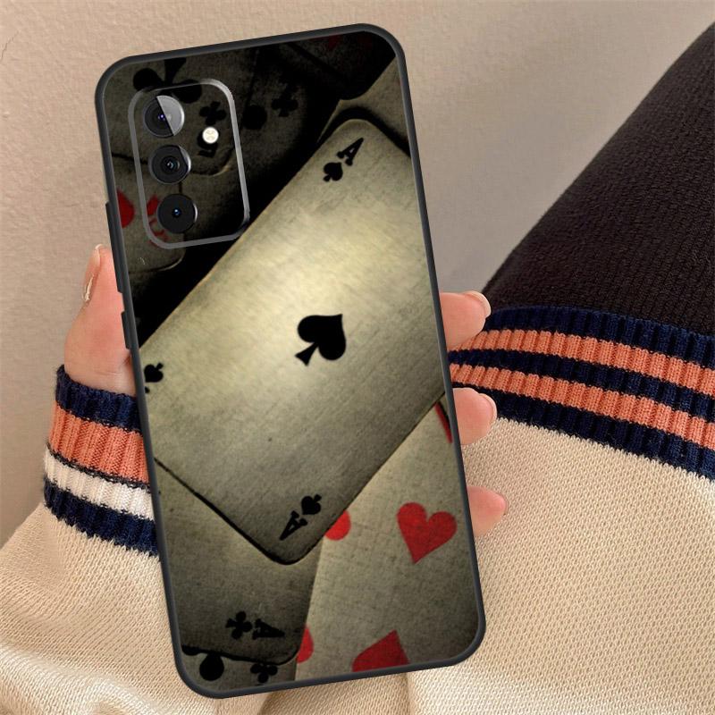 Spades Poker Play Cards Ace Cover For Samsung Galaxy A12 A13 A14 A54 A53 A52 A34 A33 A32 A24 A23 A22 A51 A71 Phone Case Samsung A52
Spades Poker Play Cards Ace Cover For Samsung Galaxy A12 A13 A14 A54 A53 A52 A34 A33 A32 A24 A23 A22 A51 A71 Phone Case Samsung A52