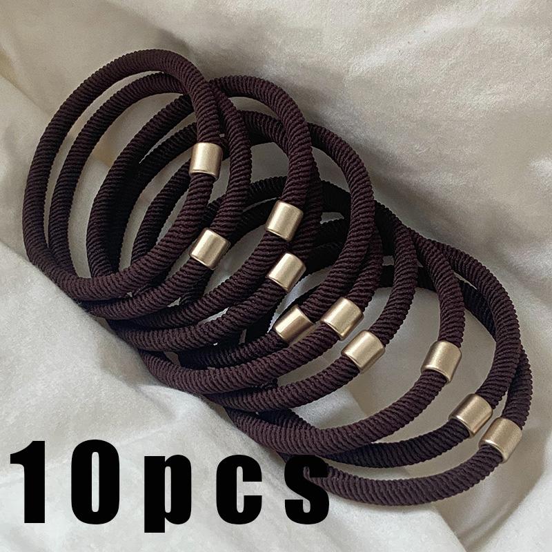 10/20PCS High Elasticity Black Hair Tie Headband For Women, Simple Hair Tie, Versatile, Durable Ponytail Headband Headpiece
10/20PCS High Elasticity Black Hair Tie Headband For Women, Simple Hair Tie, Versatile, Durable Ponytail Headband Headpiece