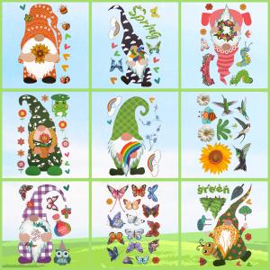 9PCS PVC Window Clings Painted Electrostatic Stickers For Home Decoration 9 spring suits 20*30cm
9PCS PVC Window Clings Painted Electrostatic Stickers For Home Decoration 9 spring suits 20*30cm